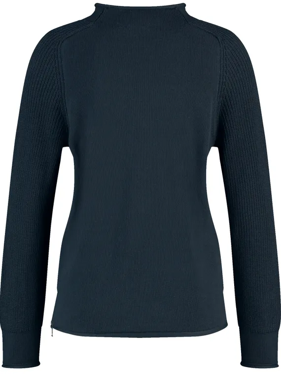 GERRY WEBER Джемпер из хлопка вязаный