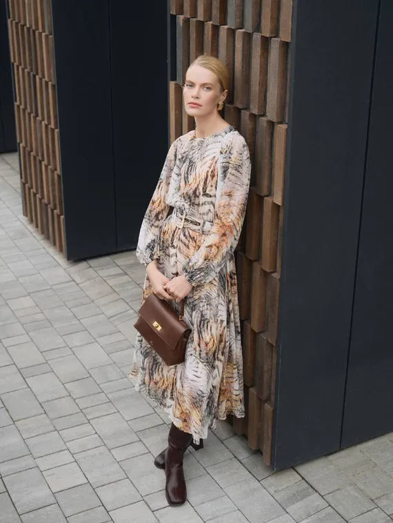 BULMER Шифоновое платье