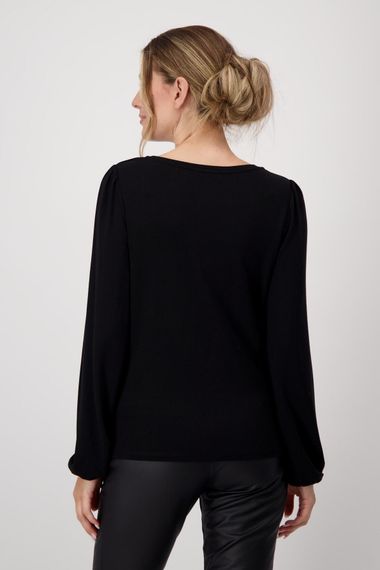 MONARI Футболка черная с надписью