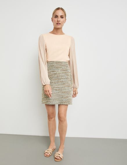 TAIFUN Юбка фактурная