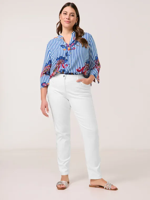 SAMOON Джинсы с заклепками