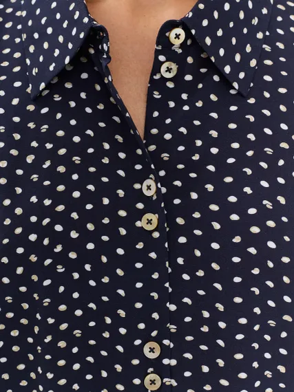 BULMER Блуза в горошек