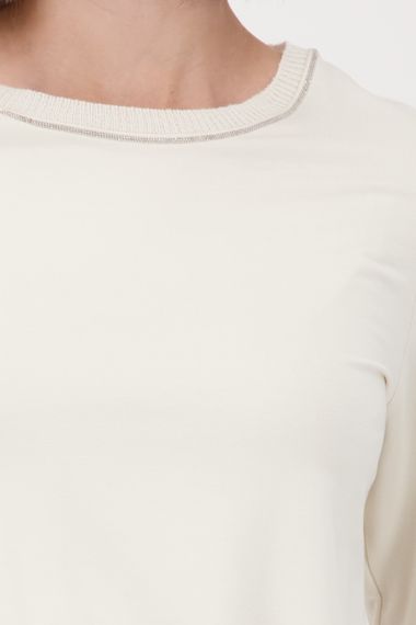 MONARI Лонгслив с вязаным воротником