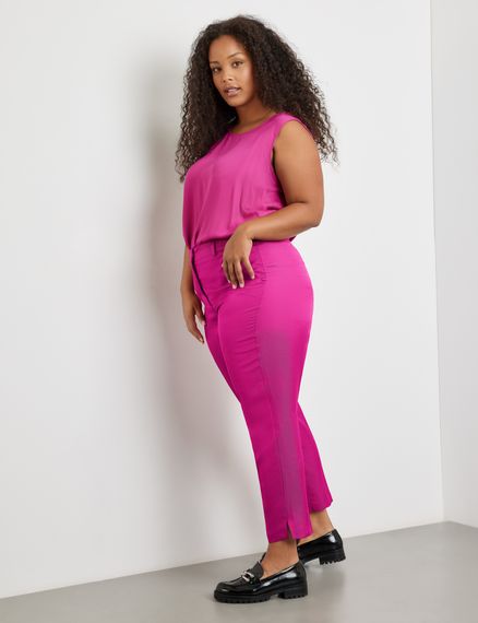 SAMOON Брюки из смесового льна