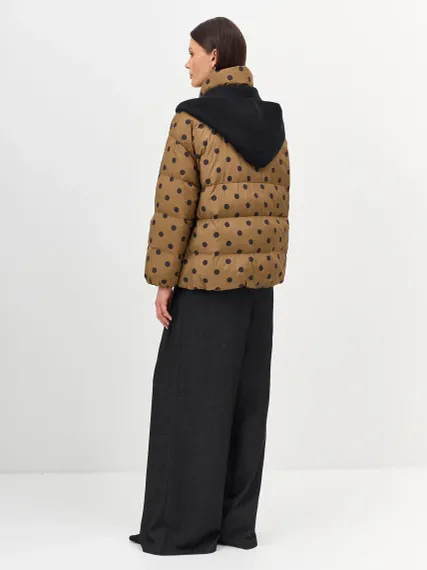 BULMER Куртка с вязаным шарфом-капюшоном