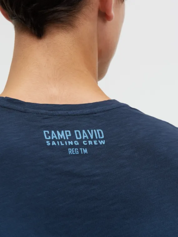 CAMP DAVID Футболка с надписями