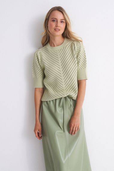 UNQ Юбка из экокожи