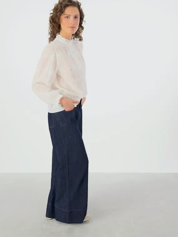 Oui Джинсы с широкими штанинами