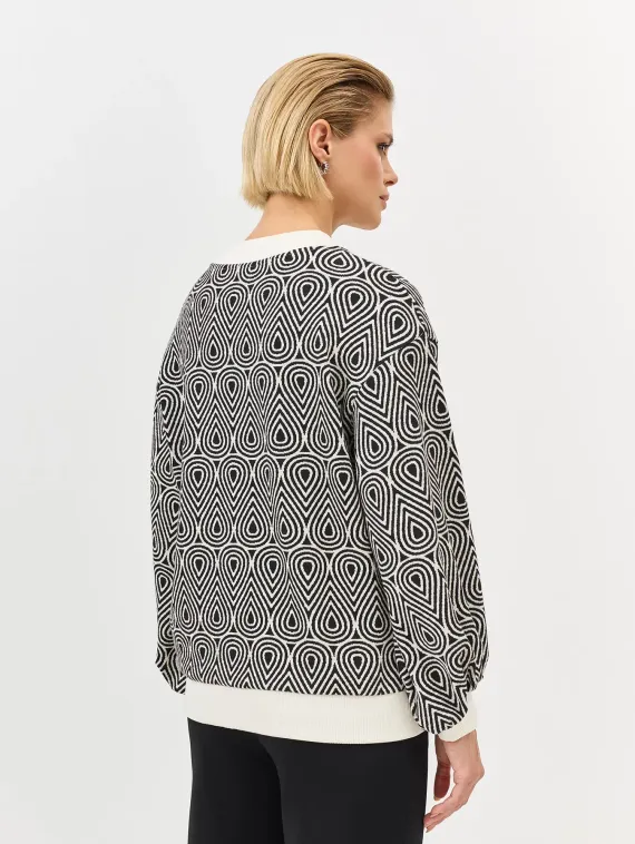 BULMER Джемпер с графичным принтом