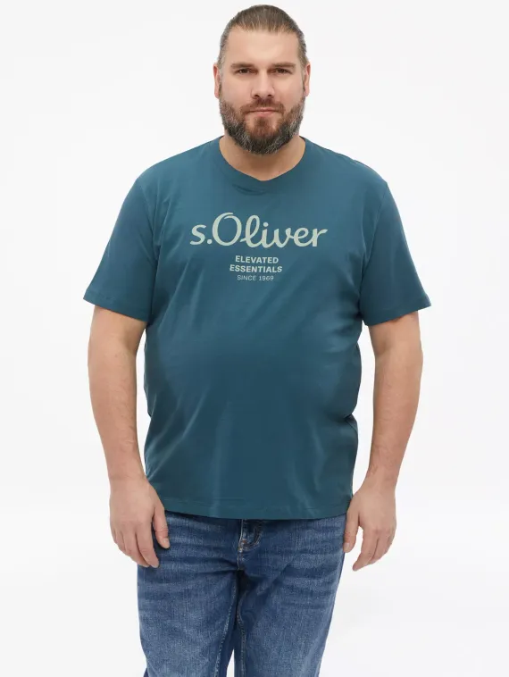 s.Oliver Футболка мужская с логотипом