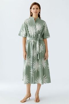 Oui Платье из хлопкового поплина