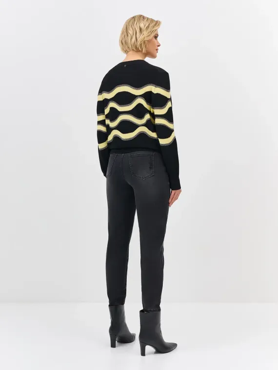 BULMER Укороченные джинсы с деликатной варкой