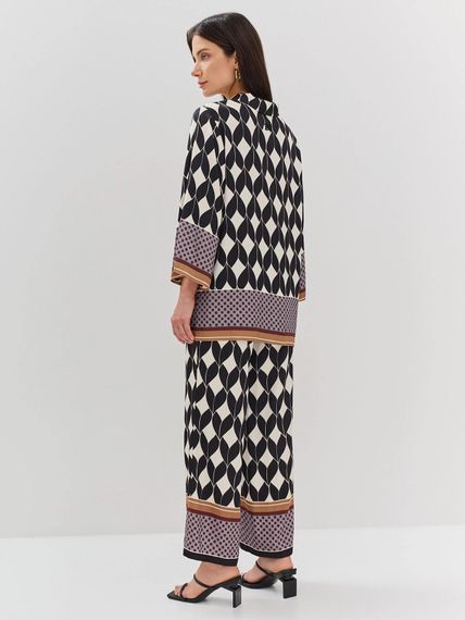 BULMER Брюки с графичным принтом