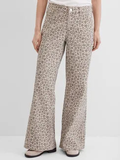 Elisa.and.me Джинсы широкие с принтом