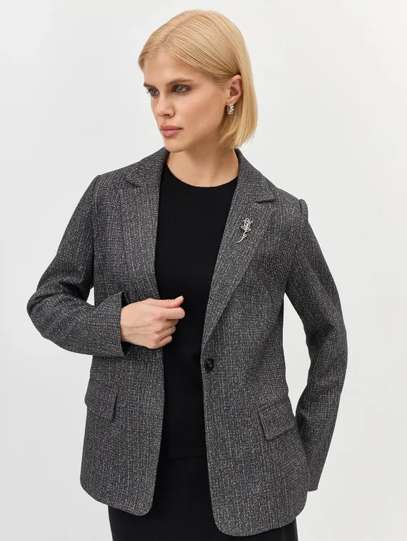 BULMER Трикотажный жакет с брошью