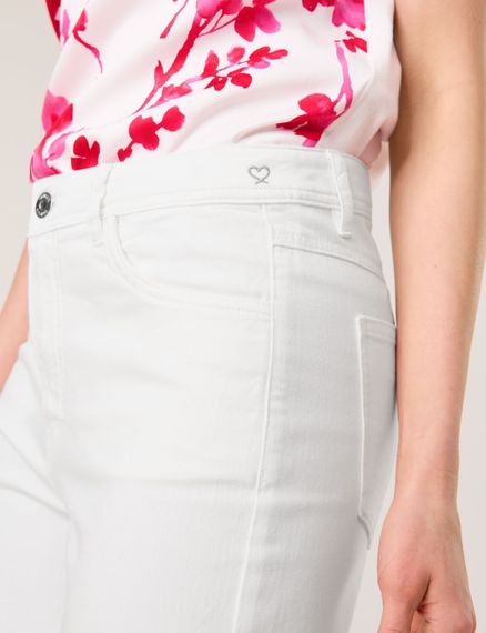 TAIFUN Джинсы белые