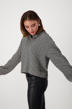 MONARI Толстовка с узором елочка