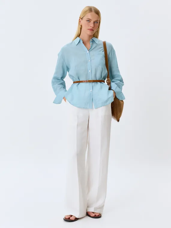 BULMER Яркая блуза из 100% рами