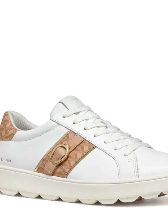 GEOX Кроссовки белые женские