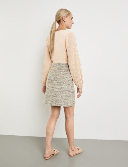 TAIFUN Юбка фактурная