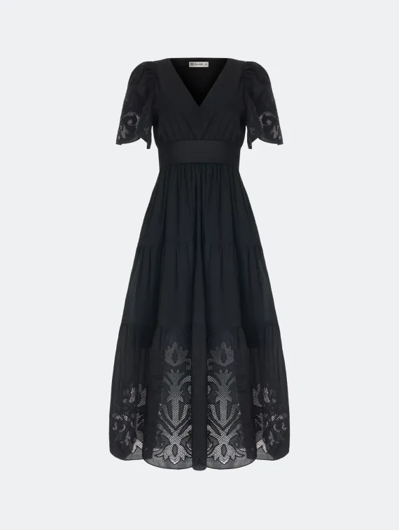 BULMER Платье с ажурной вышивкой