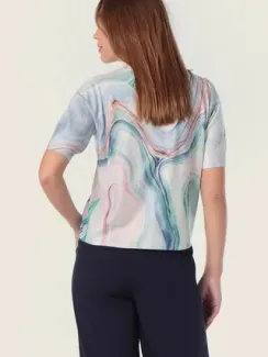 GERRY WEBER Джемпер с мраморным принтом