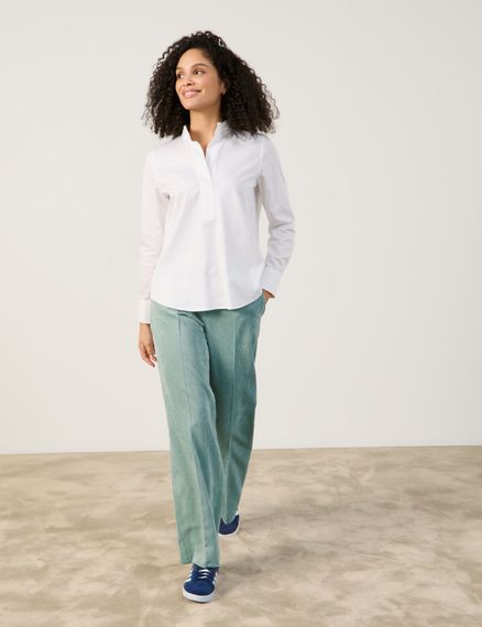 GERRY WEBER Блуза с воротником-стойкой