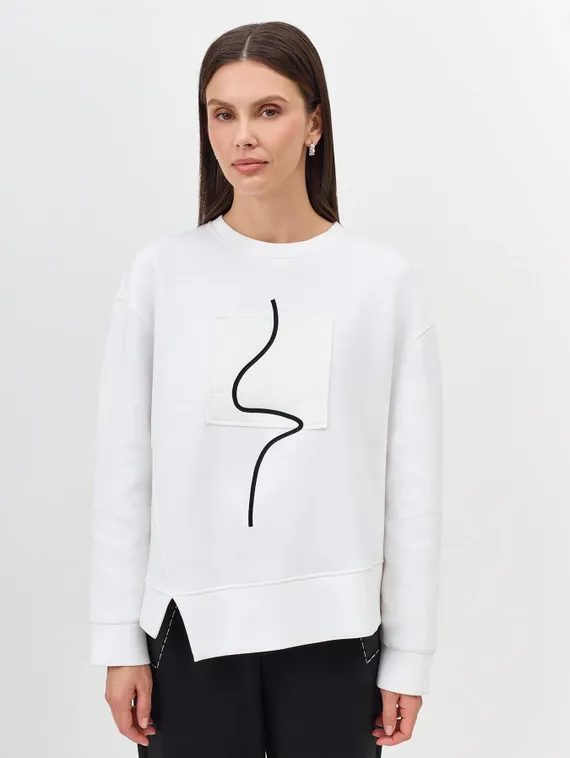 BULMER Свитшот с принтом