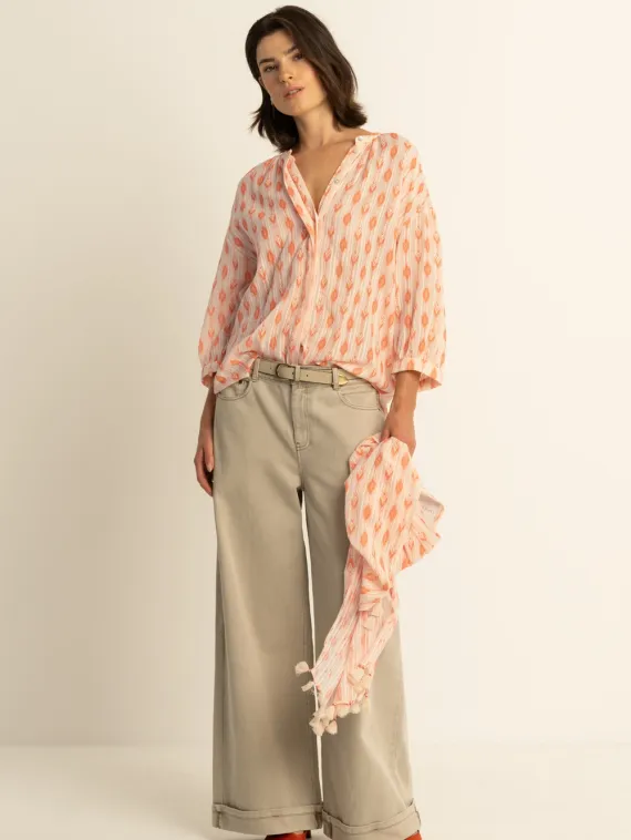 EXPRESSO Блузка с принтом