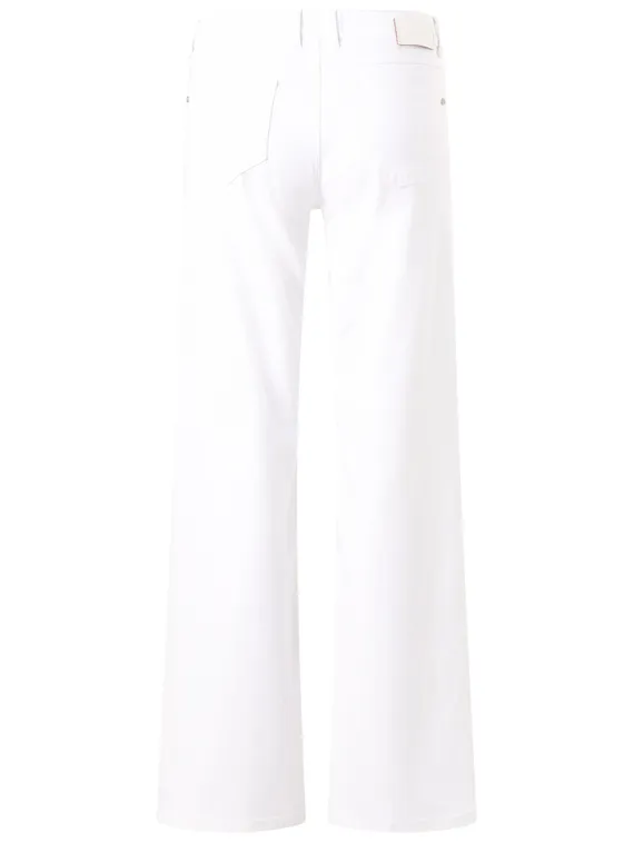 ANGELS Джинсы широкие в белом цвете