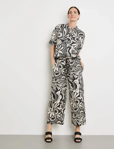 GERRY WEBER Брюки с принтом