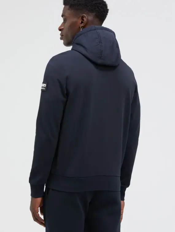 CAMP DAVID Куртка-свитшот с нейлоновым капюшоном