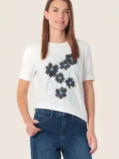 GERRY WEBER Футболка с цветочным принтом