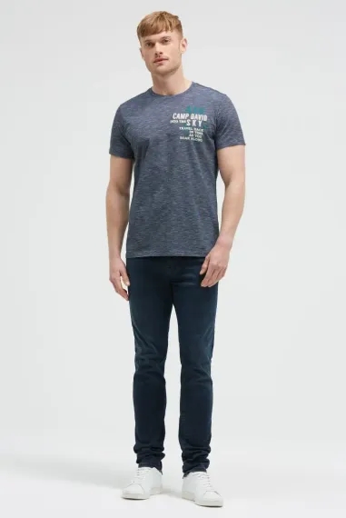 CAMP DAVID Футболка в тонкую полоску