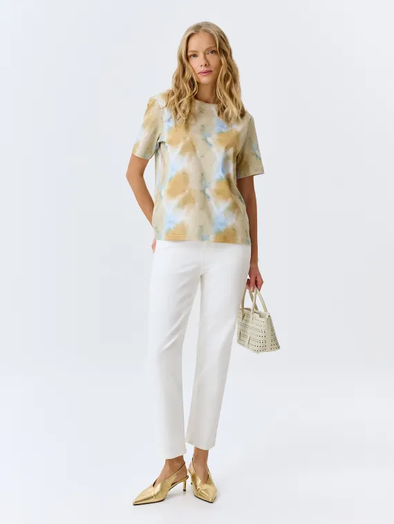 BULMER Футболка с абстрактным принтом