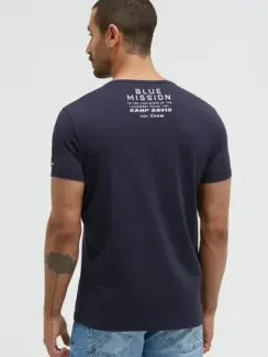 CAMP DAVID Футболка с принтом