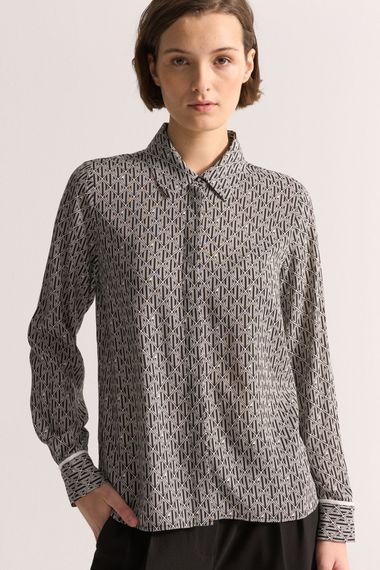 UNQ Блуза с принтом