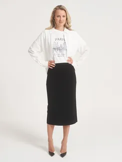 UNQ Футболка с надписью Париж