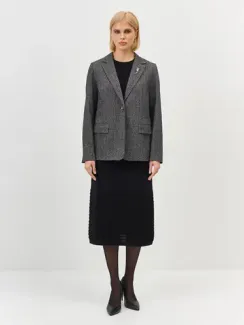 BULMER Трикотажный жакет с брошью