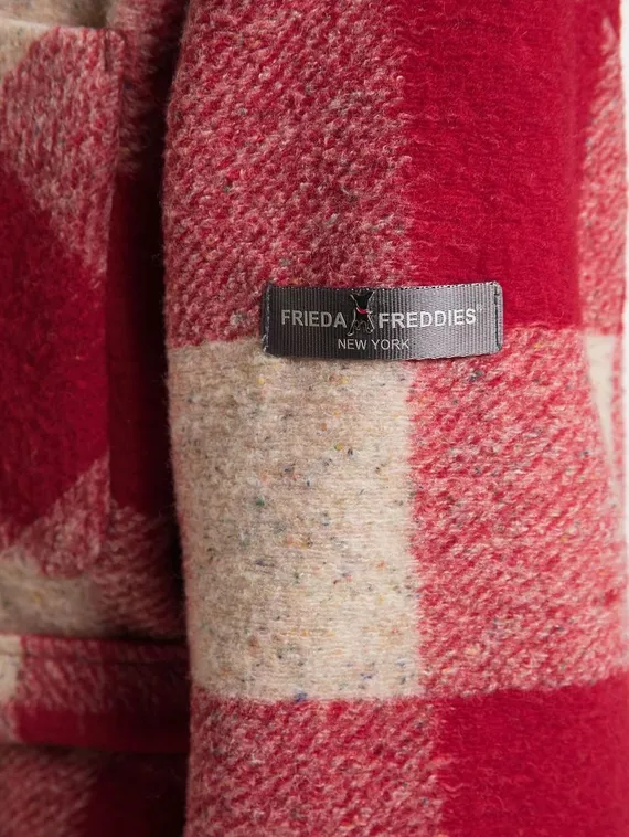 Frieda&amp;Freddies Пальто в клетку