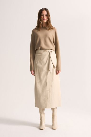 UNQ Юбка из искусственной кожи