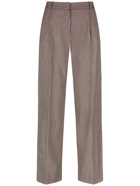 GERRY WEBER Брюки с принтом "гусиная лапка"