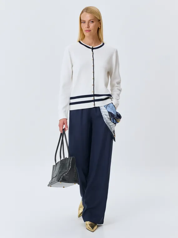 BULMER Кардиган с контрастными полосками