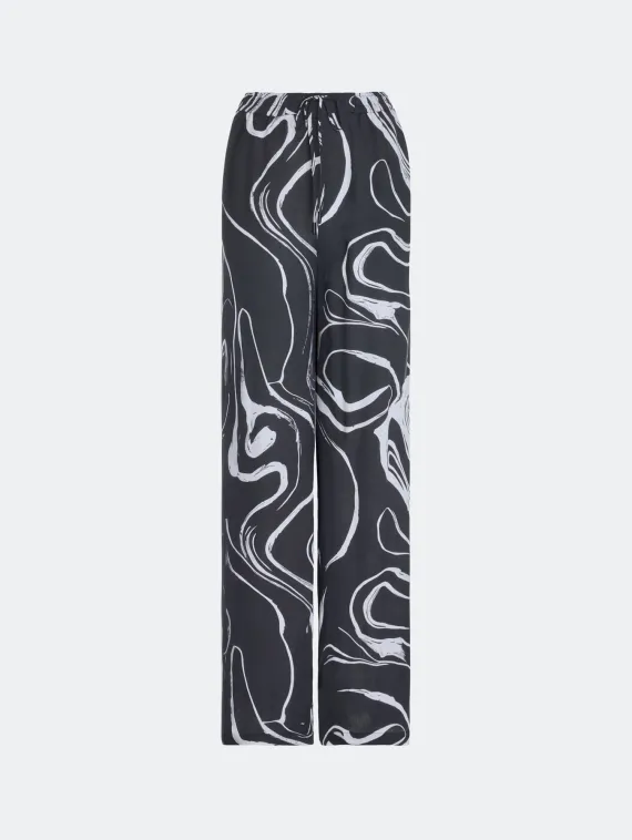 BULMER Яркие брюки с графичным принтом