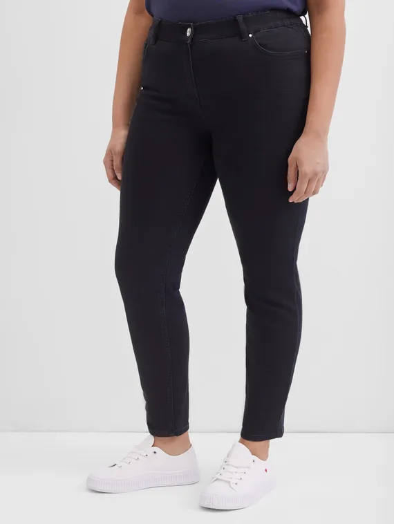 SAMOON Джинсы укороченные зауженные