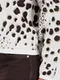 MONARI Джемпер с жаккардовым узором под леопарда