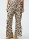 Oui Брюки с леопардовым принтом