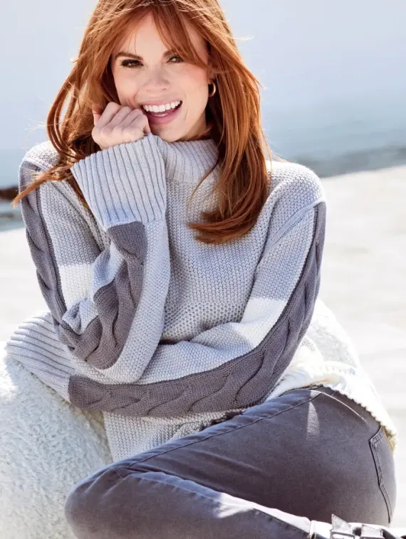 MONARI Свитер колор-блок