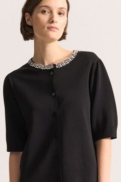 UNQ Кардиган со стразами