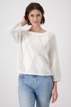 MONARI Вязаный джемпер со стразами